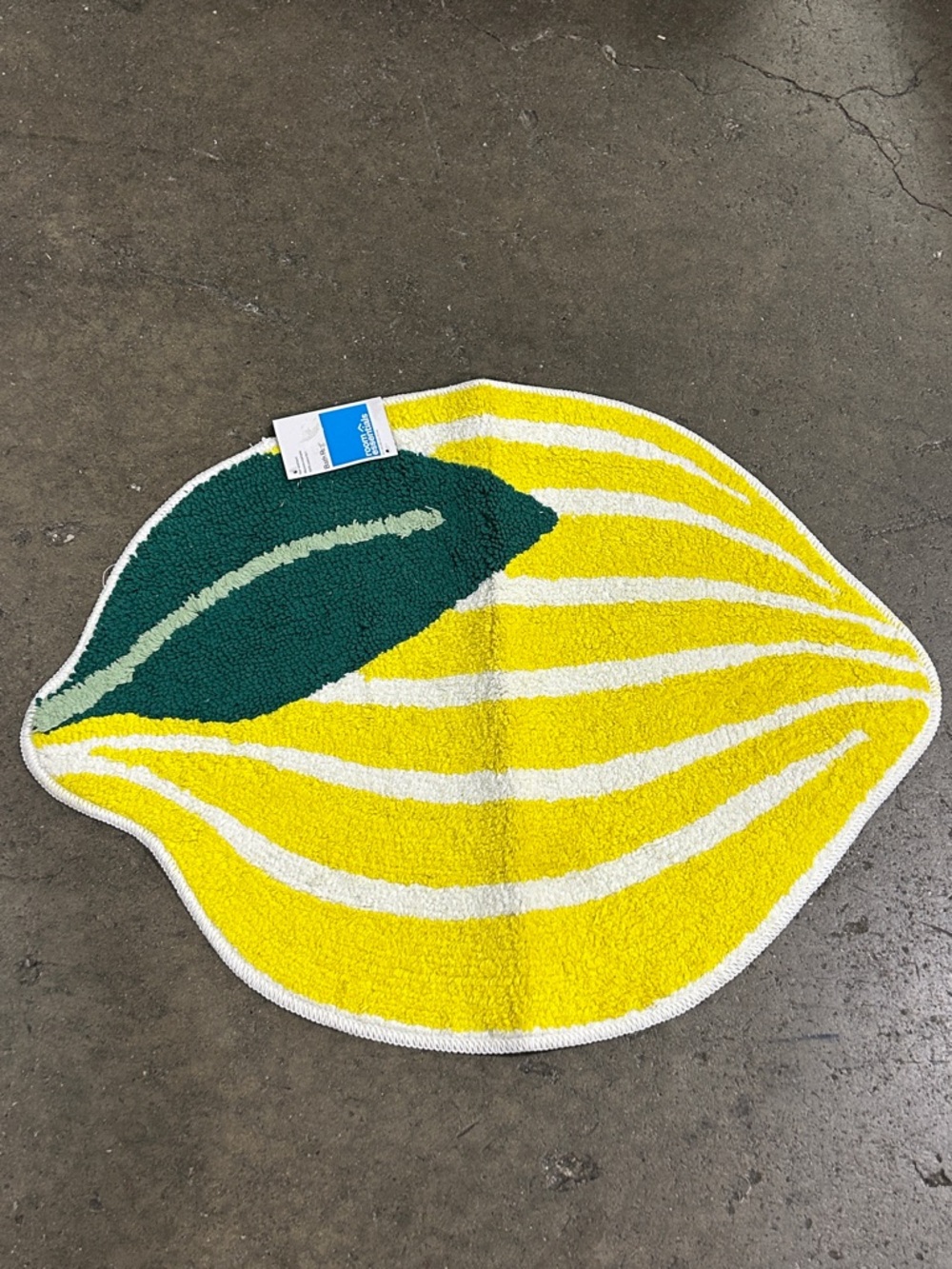 Target Lemon Textured Bath Rug